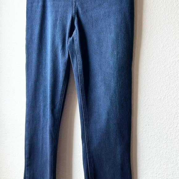 SPANX Jean-ish Ankle Leggings in Dark Navy Blue Sz S - Picture 7 of 16
